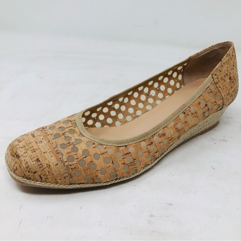 Sesto Meucci Mabyn Cork Glitter Wedges